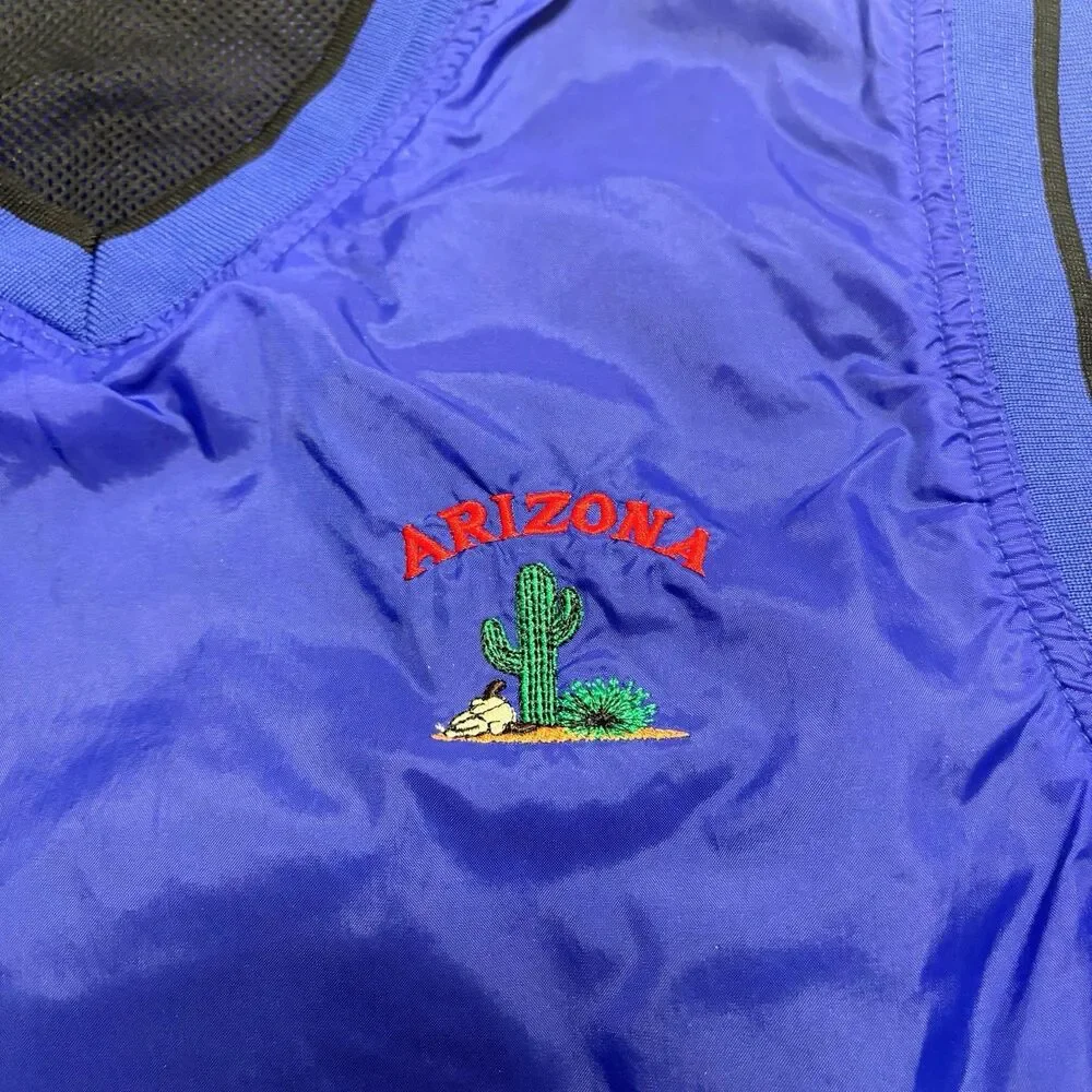 Rawlings Men's Sport Water Repellent Windbreaker Vest Pockets Golf Hiking VTG